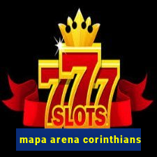 mapa arena corinthians